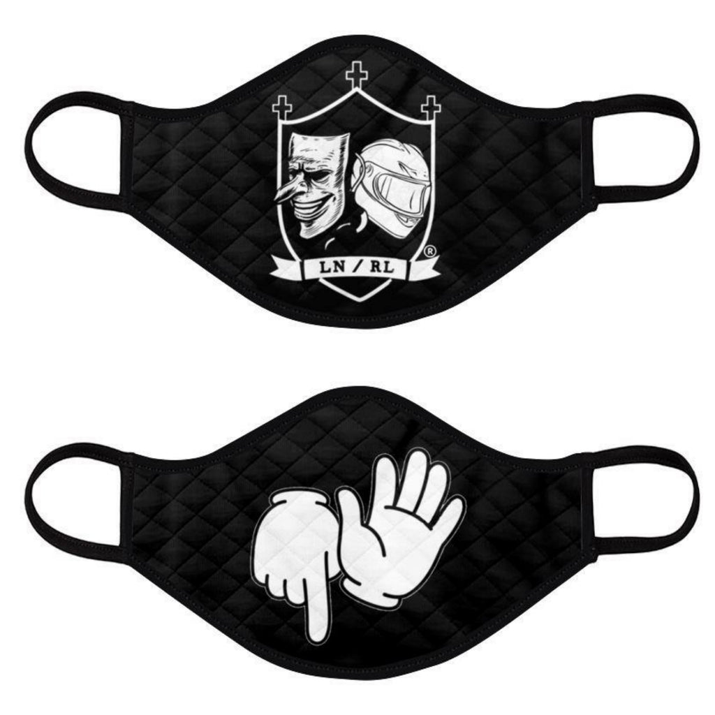 The "Logo" & "1 down, 5 up" masks