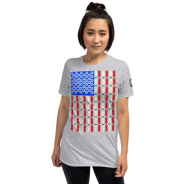 The "Sprocket spangled banner" Unisex T-Shirt
