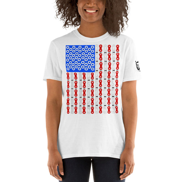 The "Sprocket spangled banner" Unisex T-Shirt
