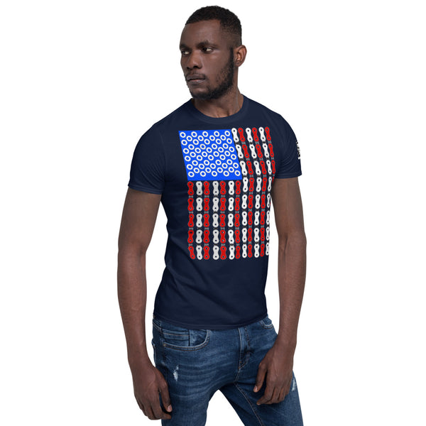 The "Sprocket spangled banner" Unisex T-Shirt