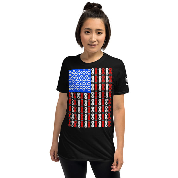 The "Sprocket spangled banner" Unisex T-Shirt