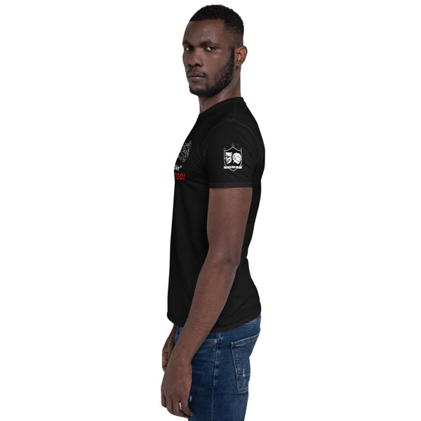 The "She's family TOO!"  (sportbike) Unisex T-Shirt