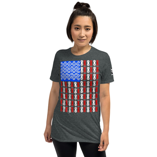 The "Sprocket spangled banner" Unisex T-Shirt