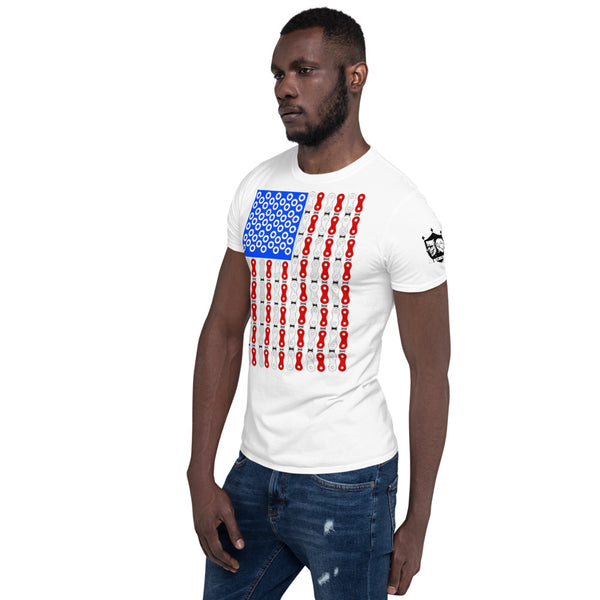 The "Sprocket spangled banner" Unisex T-Shirt