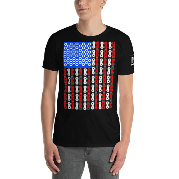 The "Sprocket spangled banner" Unisex T-Shirt