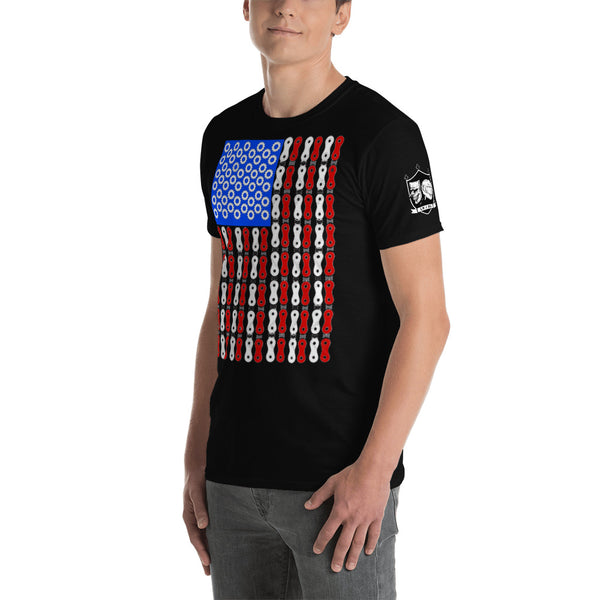 The "Sprocket spangled banner" Unisex T-Shirt