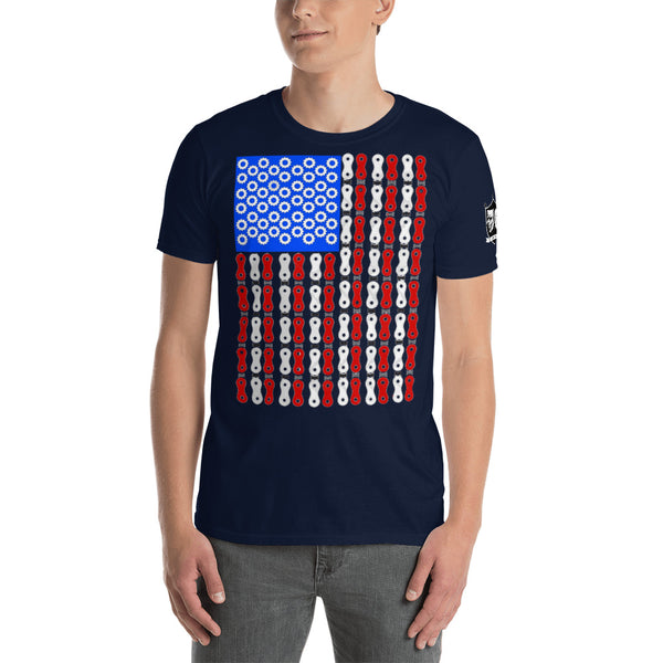 The "Sprocket spangled banner" Unisex T-Shirt