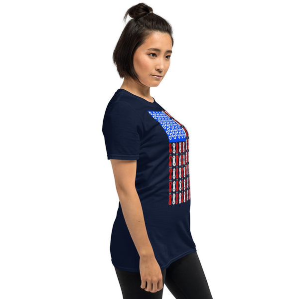 The "Sprocket spangled banner" Unisex T-Shirt