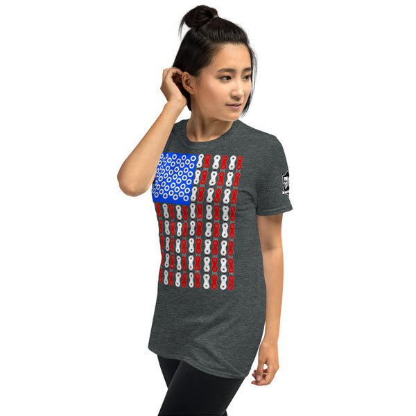 The "Sprocket spangled banner" Unisex T-Shirt
