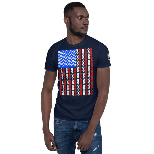 The "Sprocket spangled banner" Unisex T-Shirt