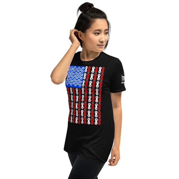 The "Sprocket spangled banner" Unisex T-Shirt