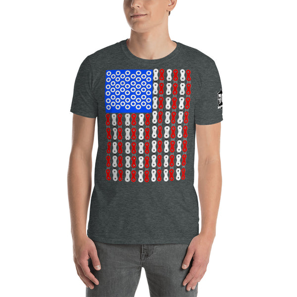 The "Sprocket spangled banner" Unisex T-Shirt